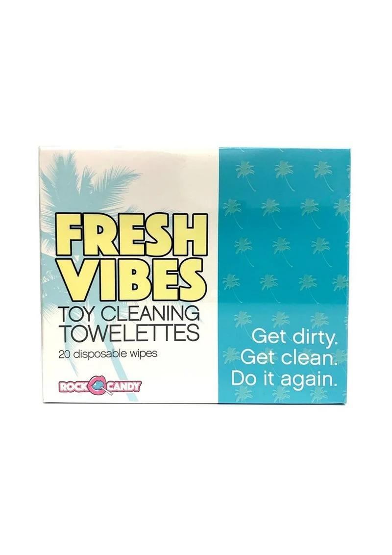 Rock Candy Fresh Vibes Toy Cleaning Towelettes - Image 2