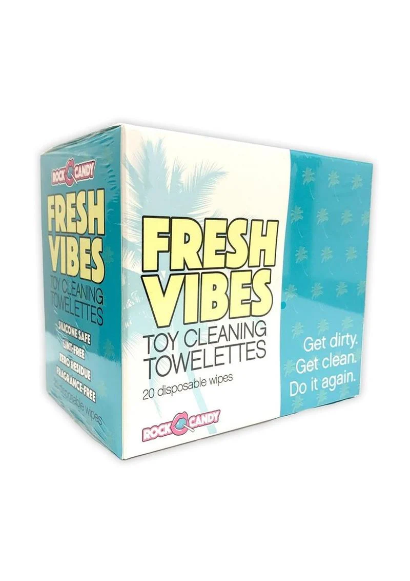 Rock Candy Fresh Vibes Toy Cleaning Towelettes - Image 3