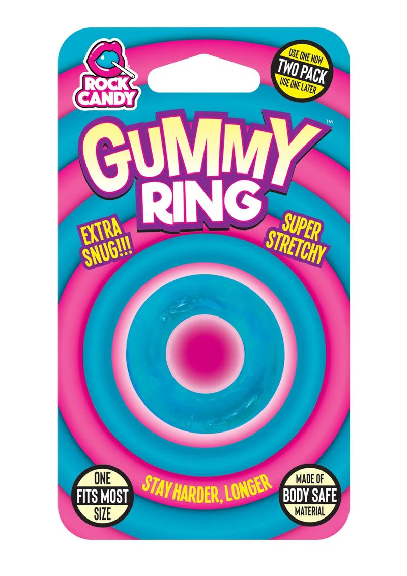 Rock Candy Gummy Extra Snug And Super Stretchy Cock Ring - Image 14