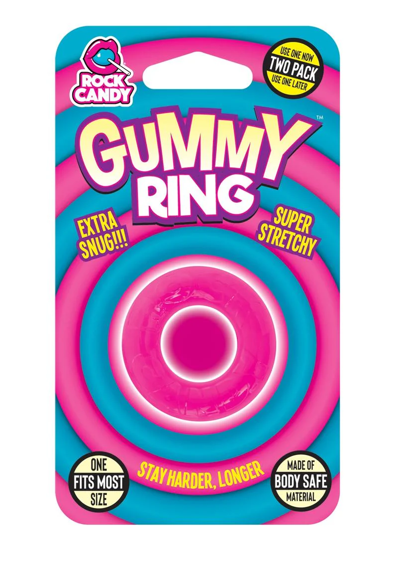 Rock Candy Gummy Extra Snug And Super Stretchy Cock Ring - Image 15