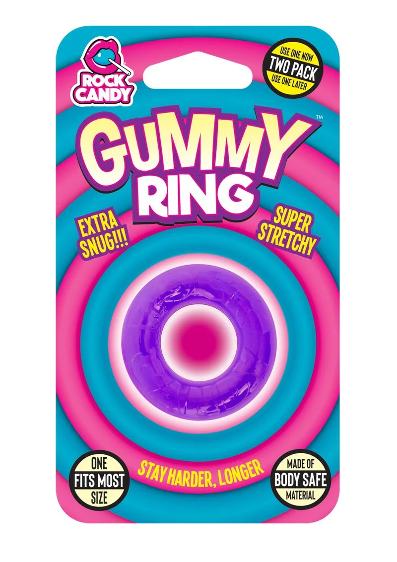 Rock Candy Gummy Extra Snug And Super Stretchy Cock Ring - Image 16