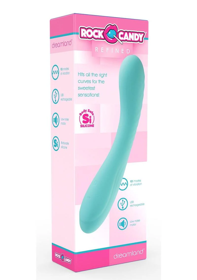 Rock Candy Refined Dreamland Rechargeable Silicone G-Spot Vibrator - Image 3