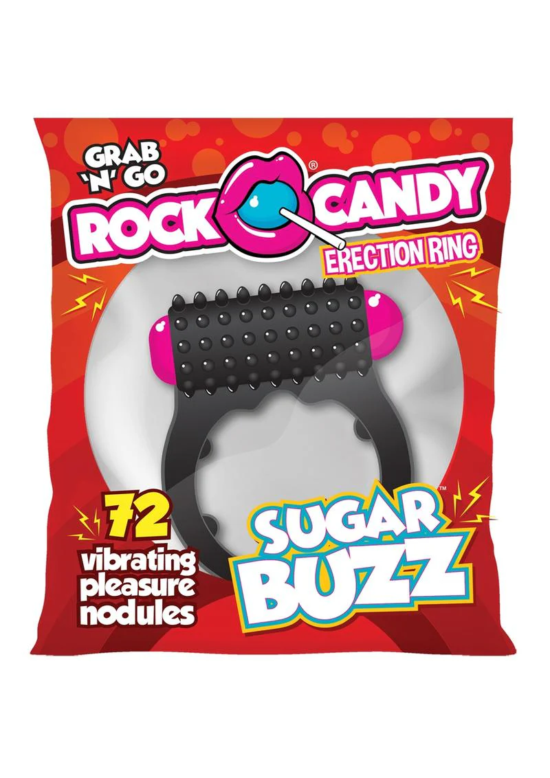Rock Candy Sugar Buzz Vibrating Erection Ring with Pleasure - Image 14