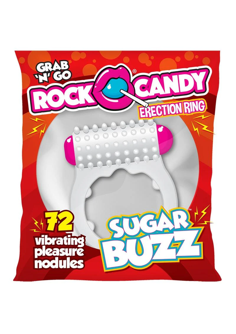 Rock Candy Sugar Buzz Vibrating Erection Ring with Pleasure - Image 15
