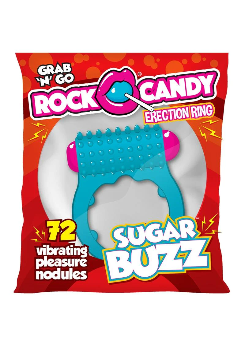 Rock Candy Sugar Buzz Vibrating Erection Ring with Pleasure - Image 16