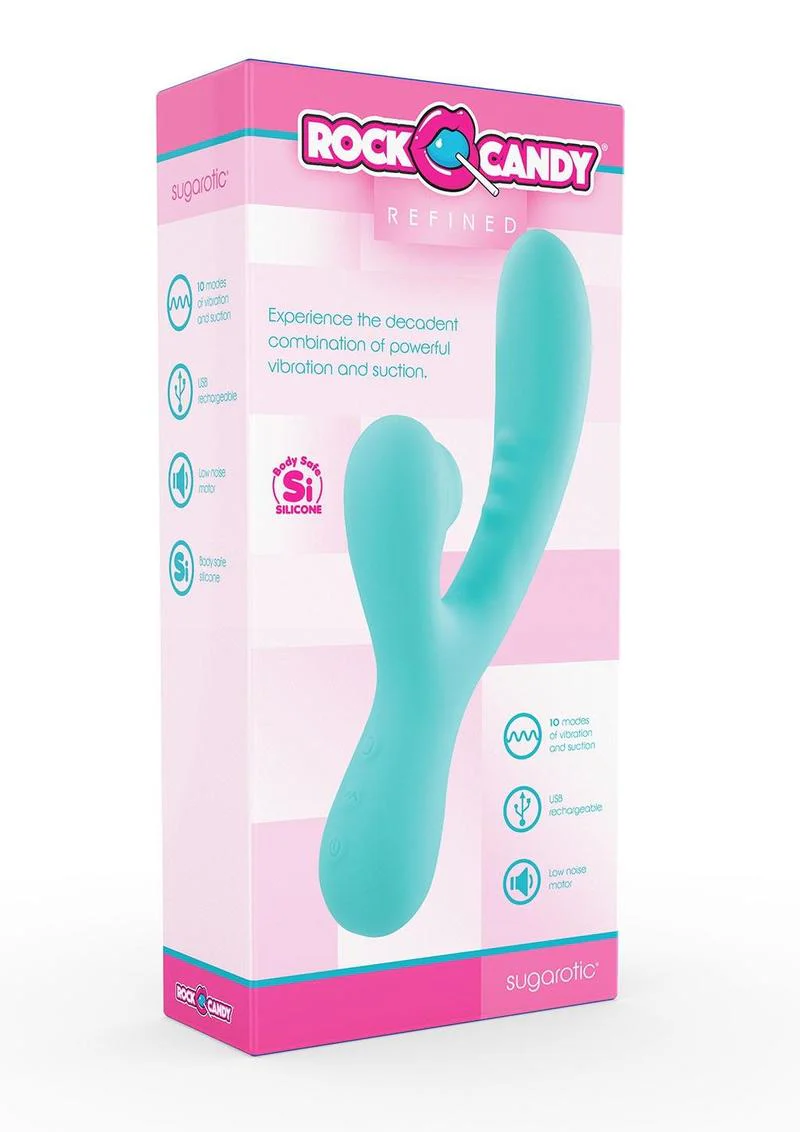 Rock Candy Sugarotic Luxurious Dual Action Silicone Rabbit Vibe - Image 3