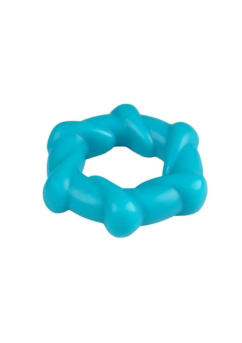 Rock Candy Taffy Twist Snug And Spiraled Erection Ring With Easy Care - Image 6