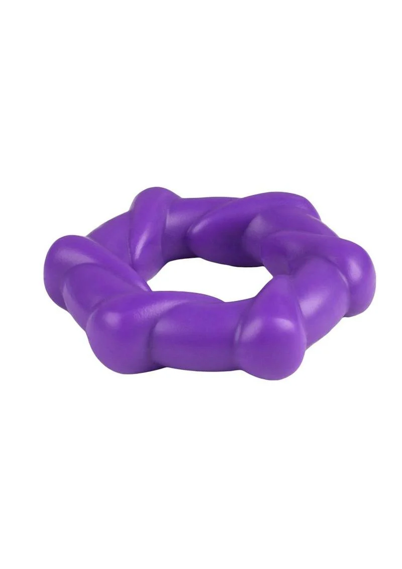 Rock Candy Taffy Twist Snug And Spiraled Erection Ring With Easy Care - Image 8
