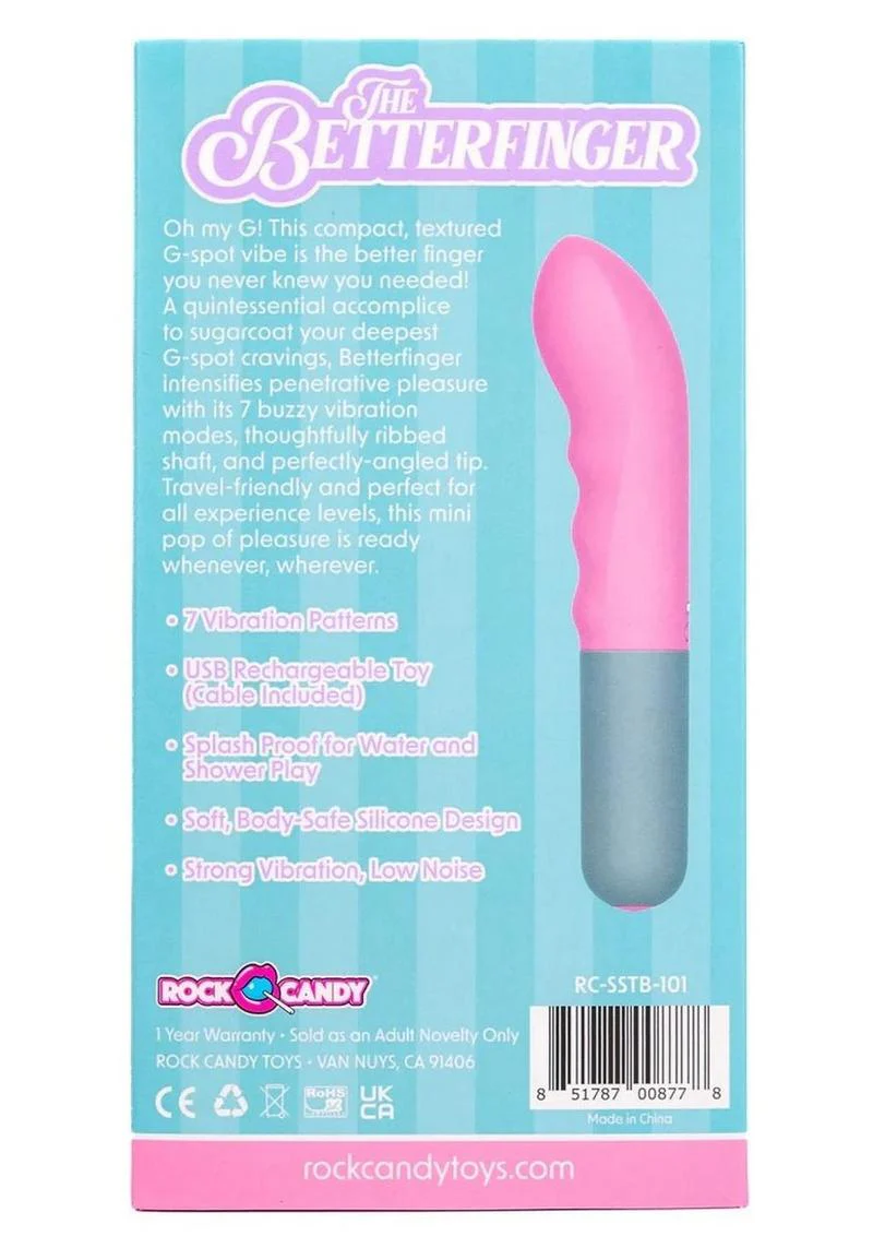 Rock Candy The Betterfinger Rechargeable Silicone G-Spot Vibrator - Image 3