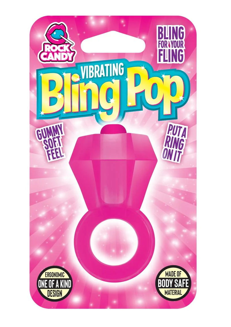 Rock Candy Vibrating Bling Pop Ring With Body Safe Material - Image 10
