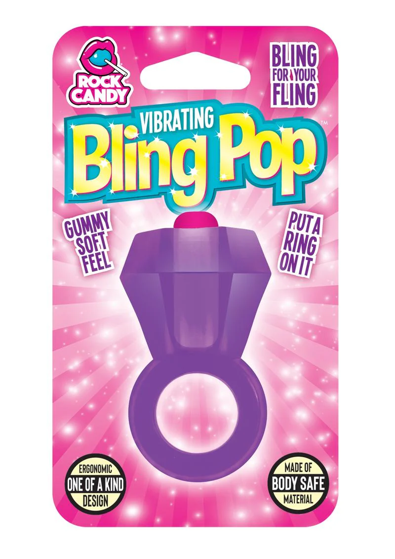 Rock Candy Vibrating Bling Pop Ring With Body Safe Material - Image 11
