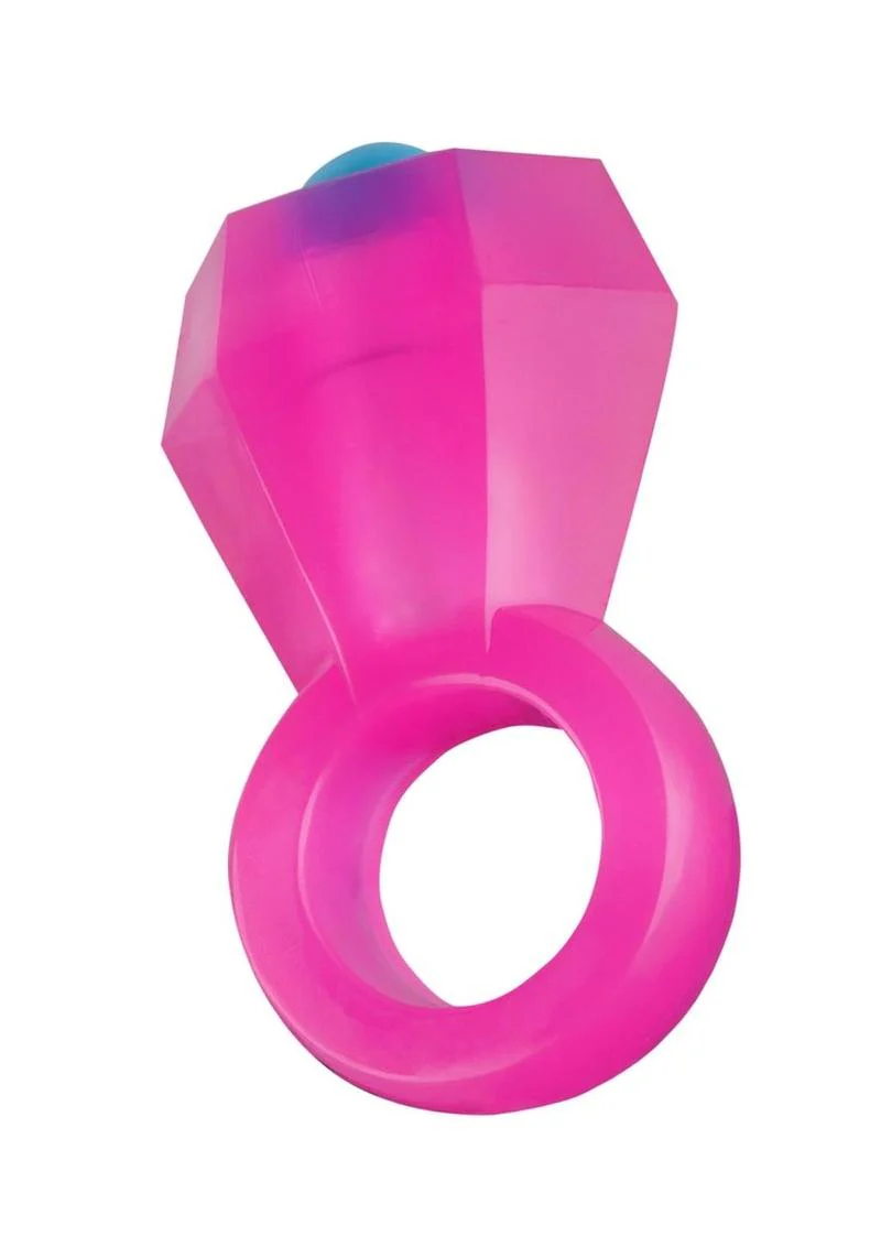 Rock Candy Vibrating Bling Pop Ring With Body Safe Material - Image 5