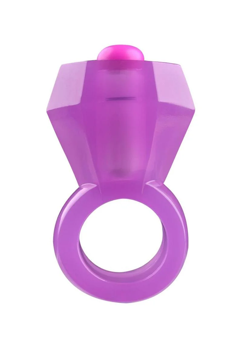 Rock Candy Vibrating Bling Pop Ring With Body Safe Material - Image 7