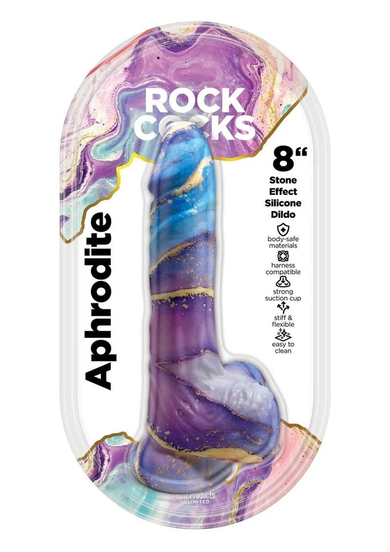 Rock Cocks Aphrodite Stone Effect Silicone Dildo - Image 2