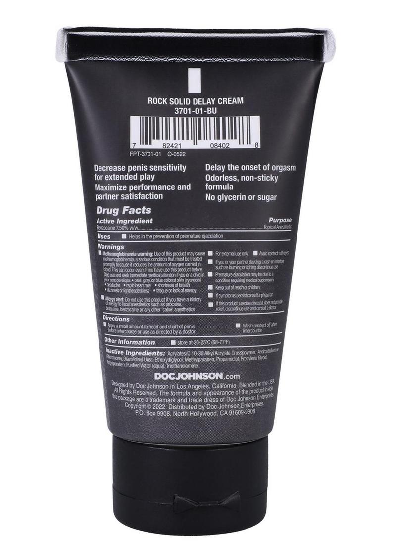 Rock Solid Delay Cream - Image 3