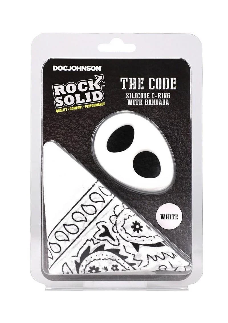 Rock Solid The Code Silicone Cock Ring - Image 32