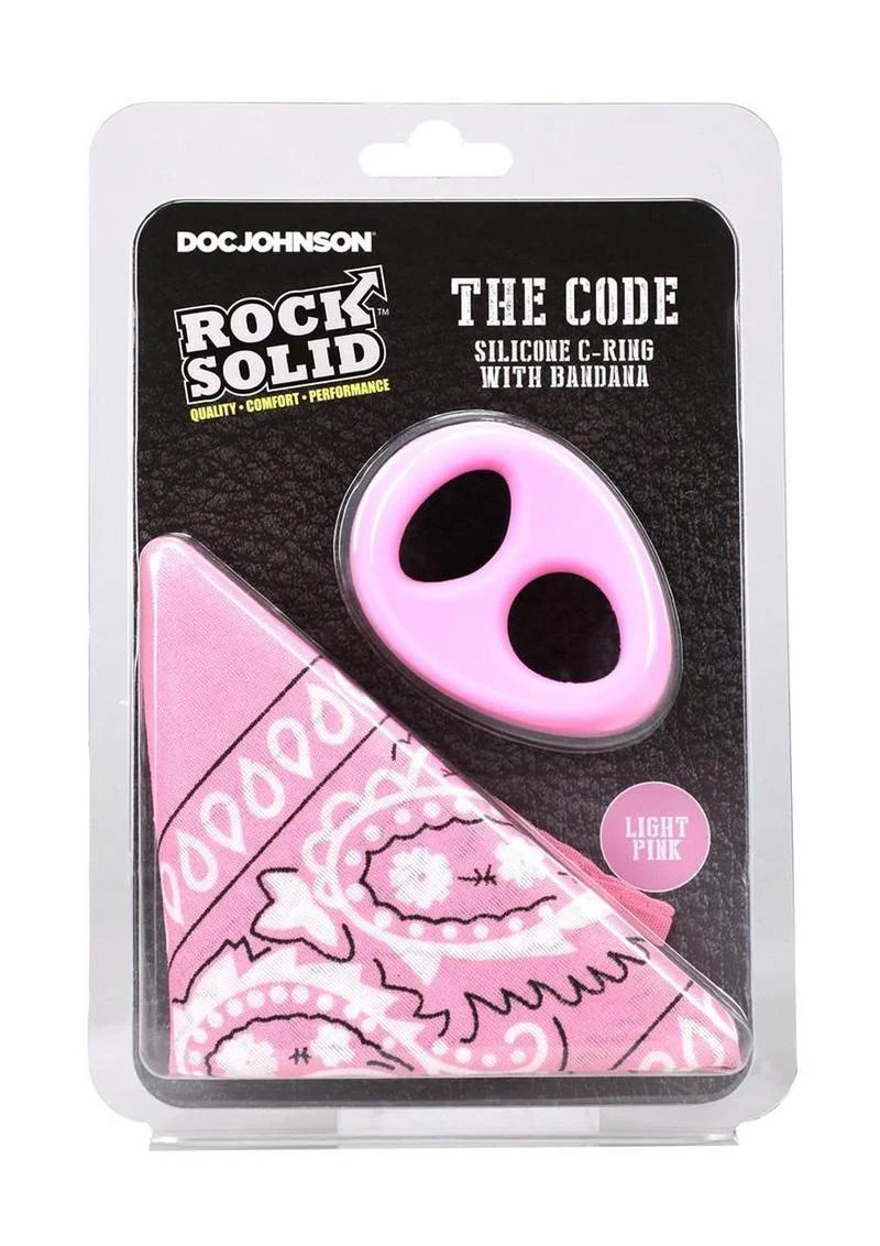 Rock Solid The Code Silicone Cock Ring - Image 34