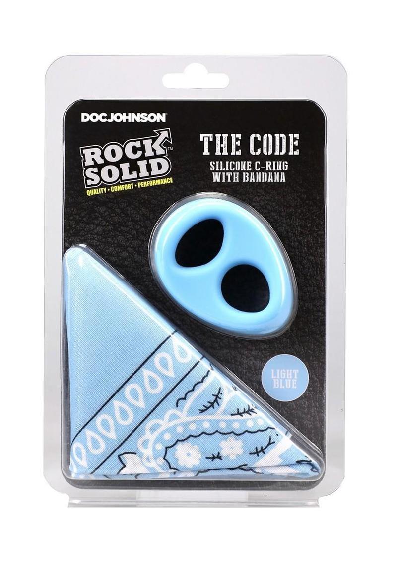 Rock Solid The Code Silicone Cock Ring - Image 36