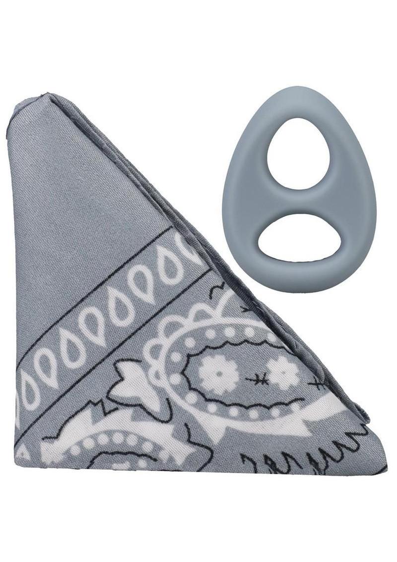 Rock Solid The Code Silicone Cock Ring - Image 4