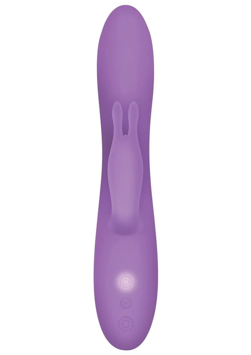 Romantic Rabbit Rechargeable Silicone Vibrator - Image 2