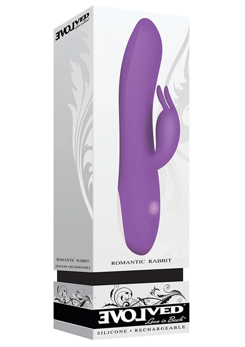 Romantic Rabbit Rechargeable Silicone Vibrator - Image 4