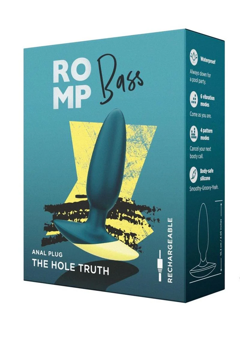 ROMP Bass Rechargeable Silicone Anal Plug - Image 4