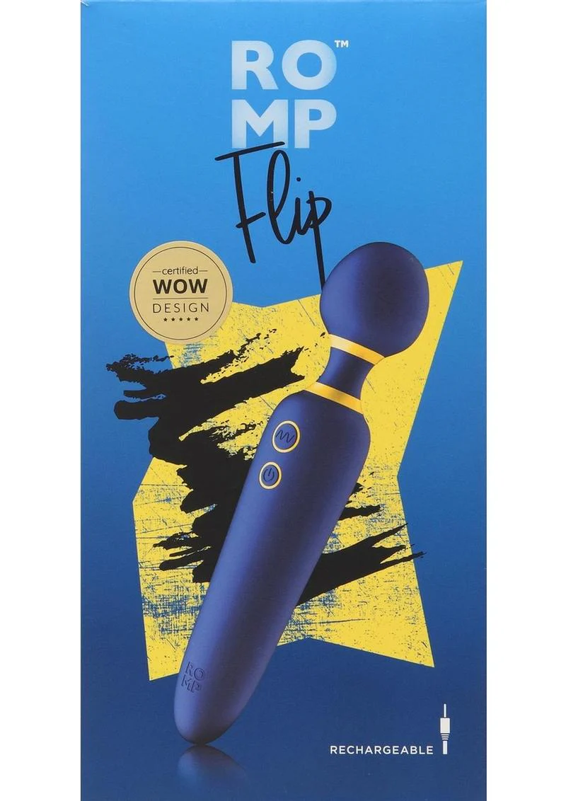 Romp Flip Rechargeable Silicone Wand Massager - Image 4