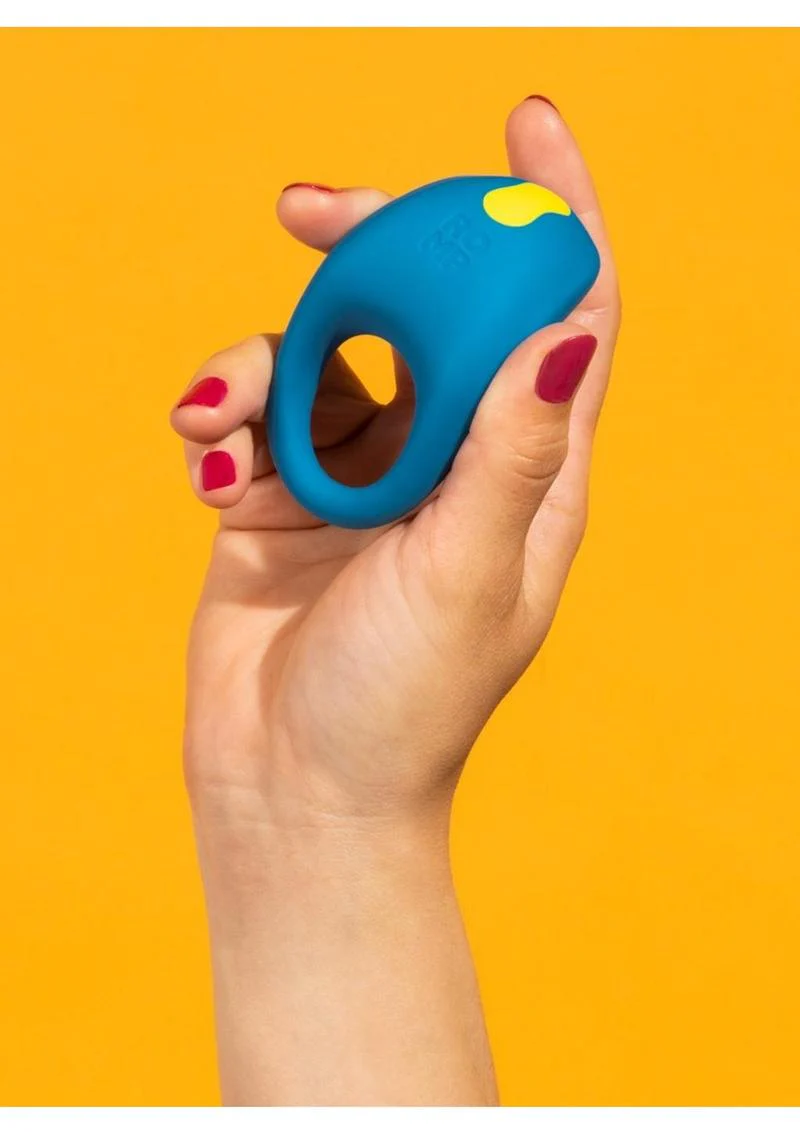 ROMP Juke Rechargeable Silicone Cock Ring 6 Vibration Modes - Image 3