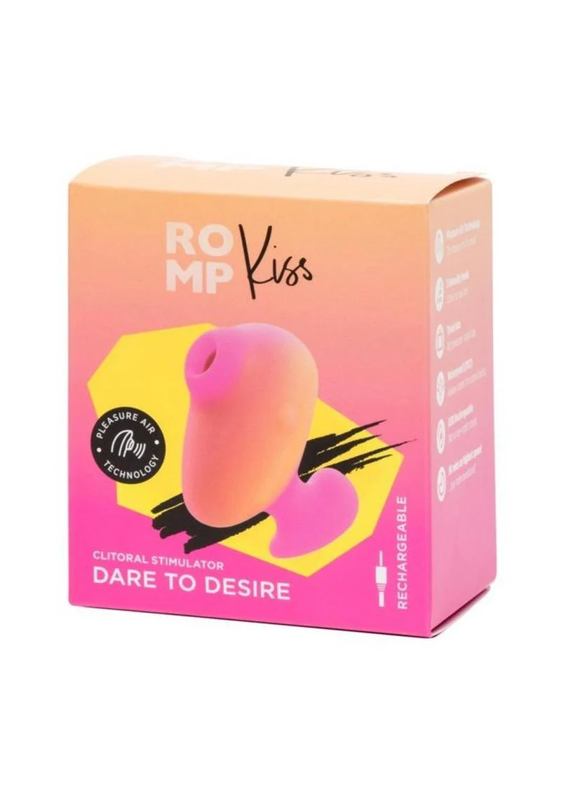 ROMP Kiss Rechargeable Silicone Clitoral Stimulator - Image 4