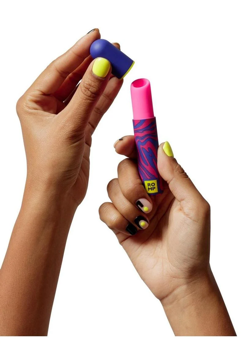 ROMP Lipstick Vibrating Clitoral Stimulator – Rechargeable Pleasure - Image 3