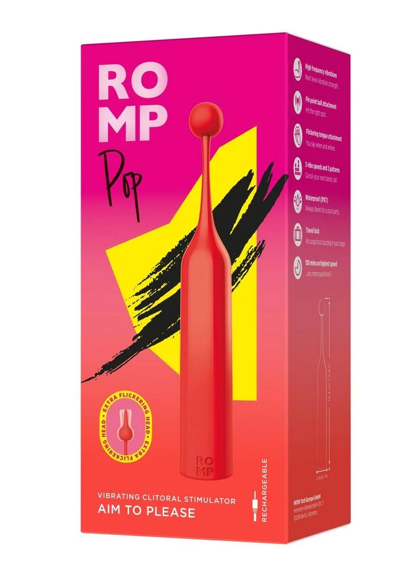 ROMP Pop Vibrating Clitoral Stimulator - Image 4