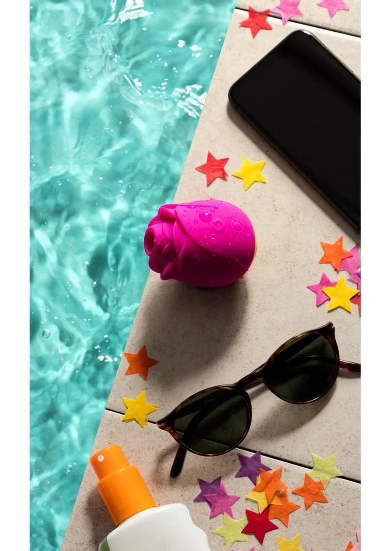 Romp Rose Limited Edition Waterproof Silicone Clitoral Stimulator - Image 3