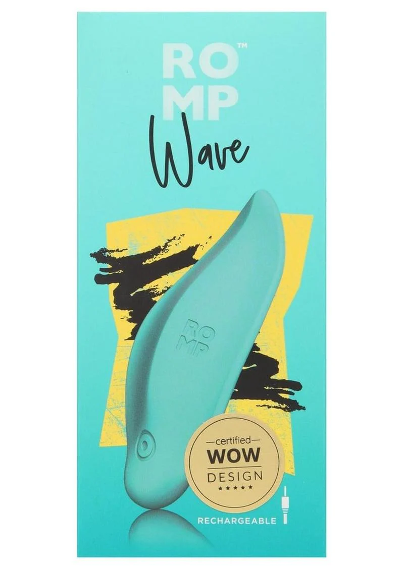 Romp Wave Rechargeable Silicone Clitoral Stimulator - Image 4