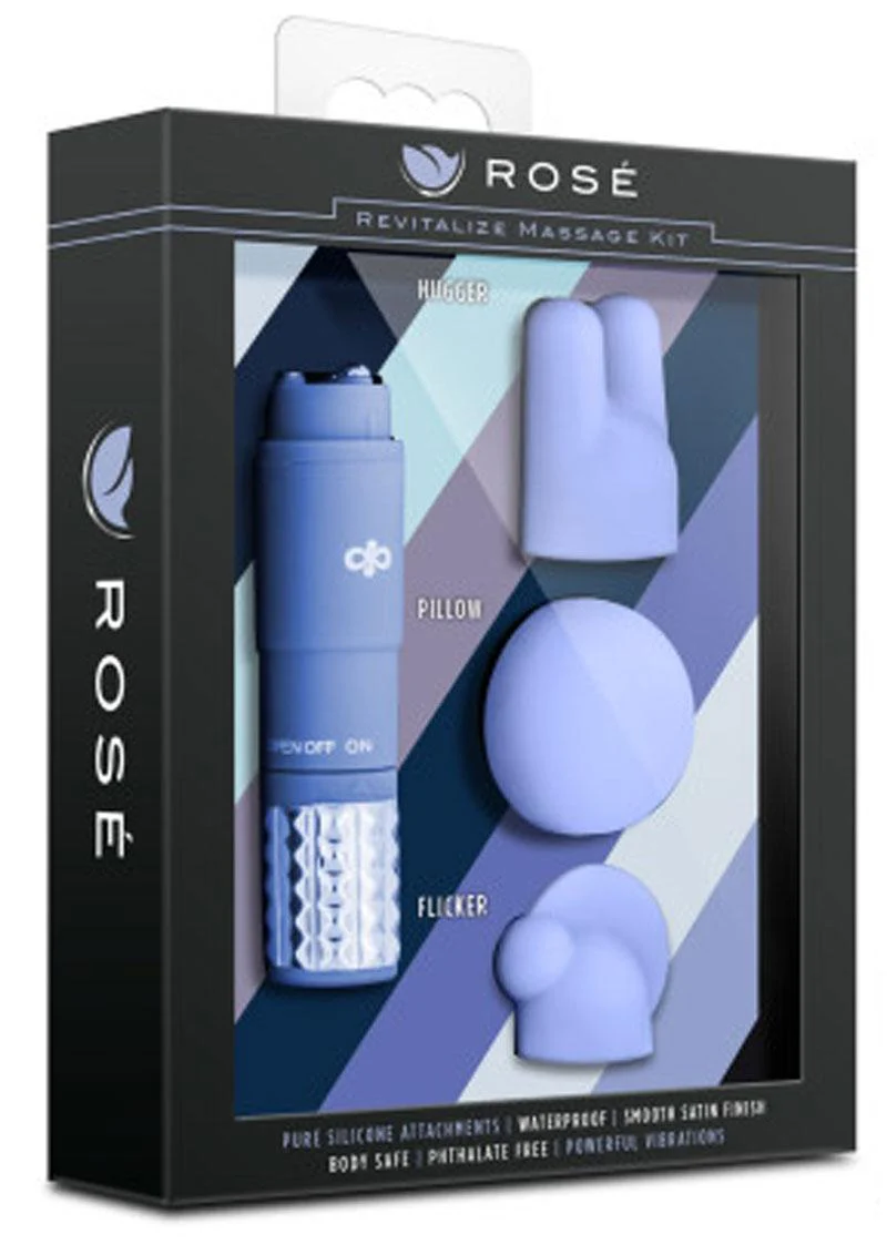Rose Revitalize Massage Kit with Silicone Attachments - Image 10