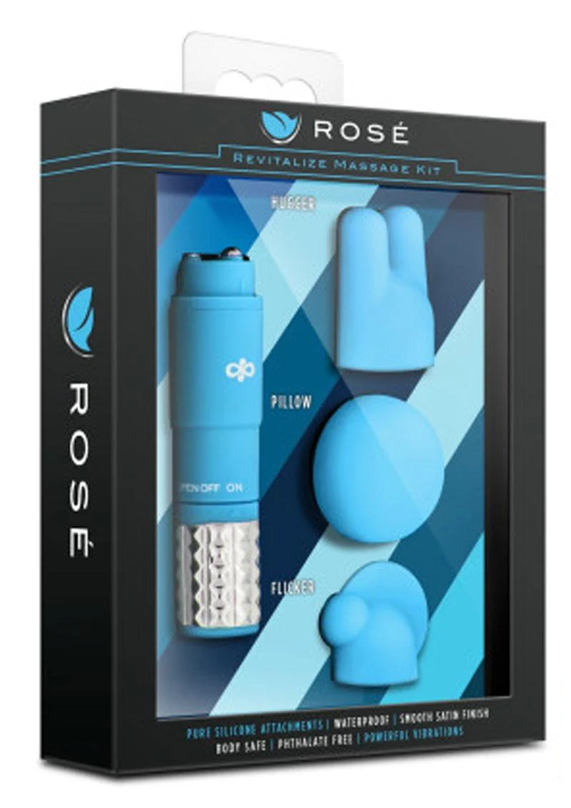 Rose Revitalize Massage Kit with Silicone Attachments - Image 11