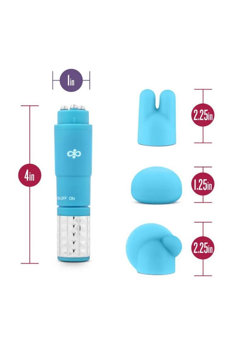 Rose Revitalize Massage Kit with Silicone Attachments - Image 3