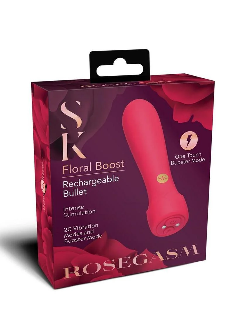 ROSEGASM Floral Boost Rechargeable Bullet - Image 3