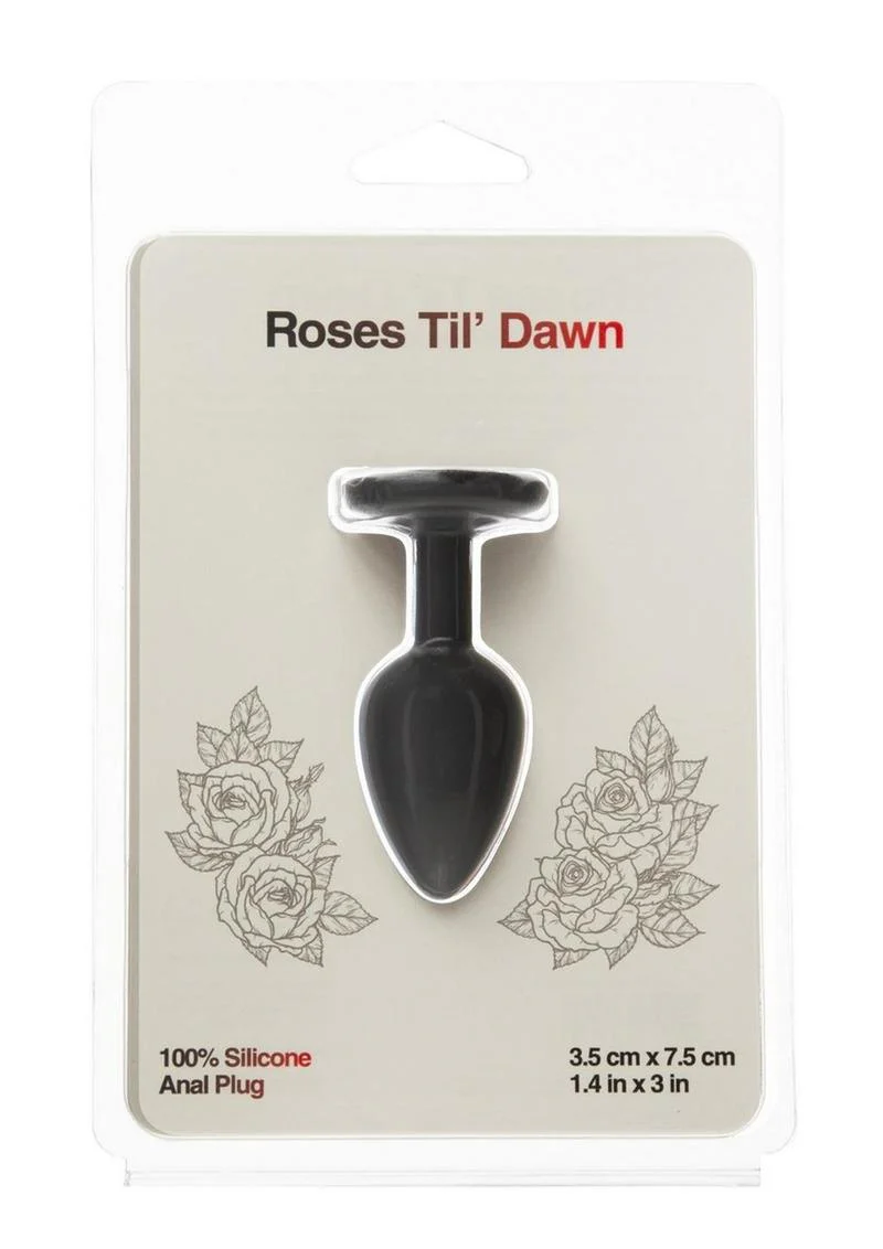 Roses Til' Dawn Silicone Butt Plug Sizes - Image 6