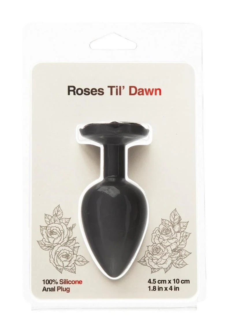 Roses Til' Dawn Silicone Butt Plug Sizes - Image 8