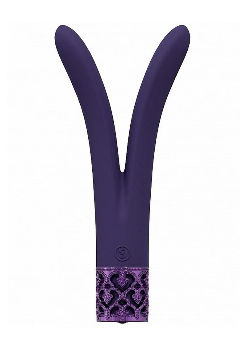 Royal Gems Dueling Queens Silicone Vibrator - Image 2