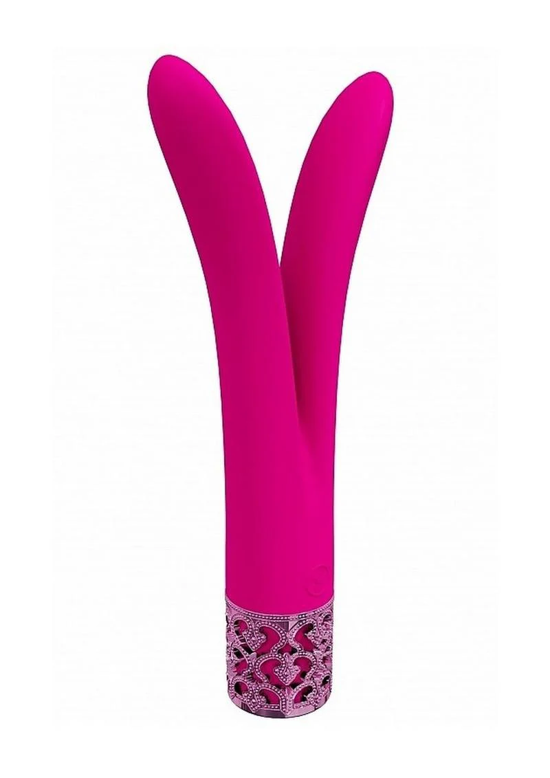 Royal Gems Dueling Queens Silicone Vibrator - Image 4