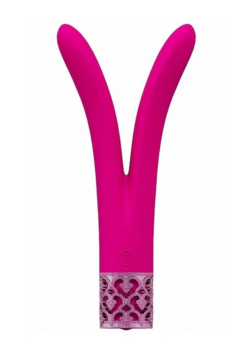 Royal Gems Dueling Queens Silicone Vibrator - Image 5