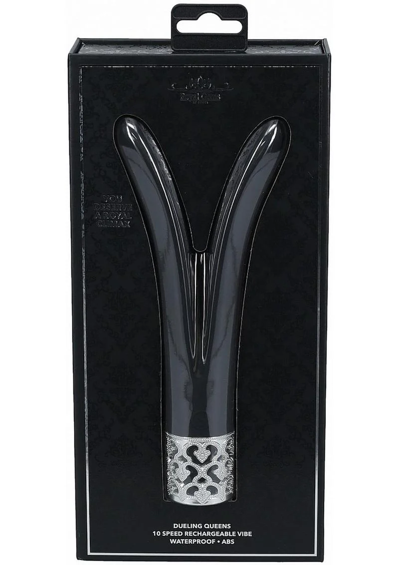 Royal Gems Dueling Queens Silicone Vibrator - Image 9