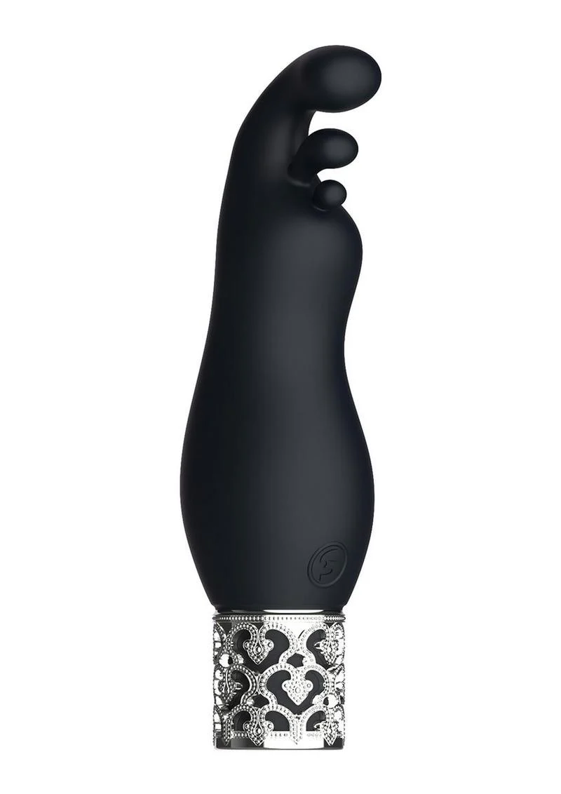 Royal Gems Exquisite Silicone Rechargeable Bullet 10-Speed Vibrator - Image 3