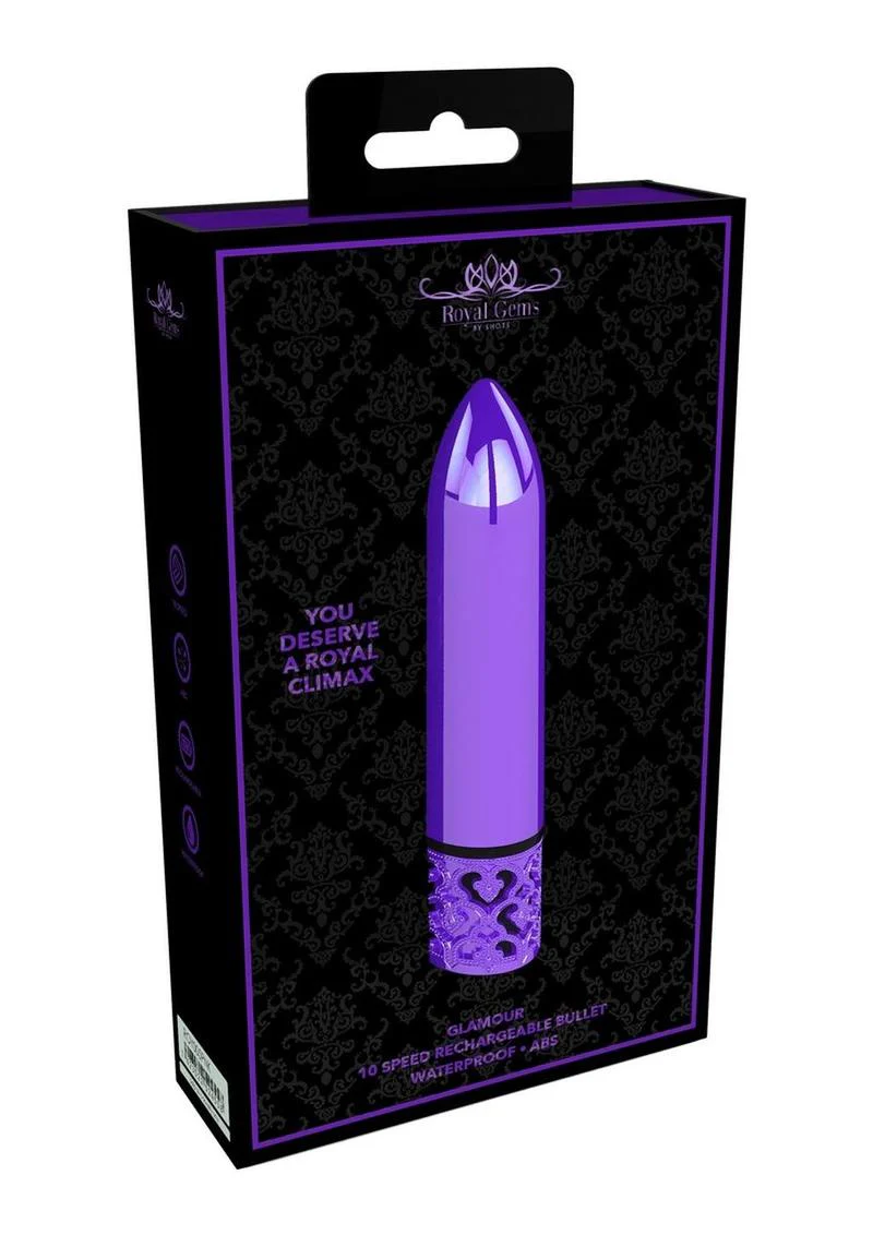 Royal Gems Glamour Rechargeable Bullet Vibrator - Image 2