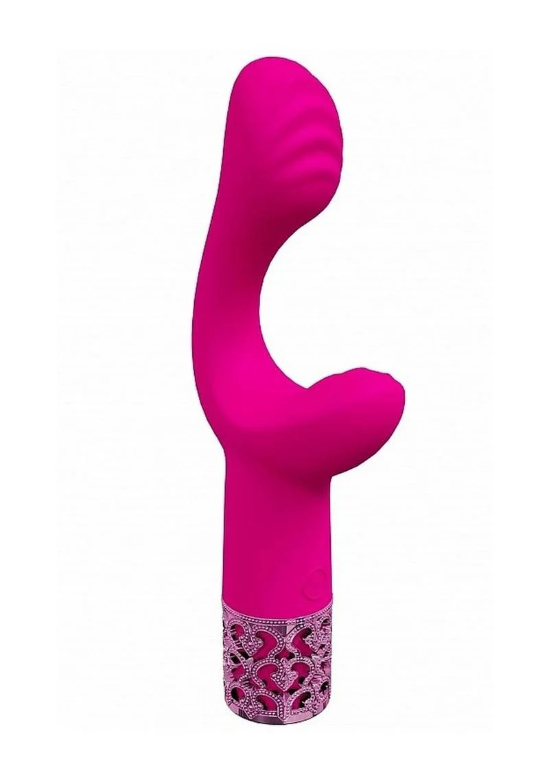 Royal Gems Majestic Waterproof Rechargeable Silicone Vibrator - Image 3