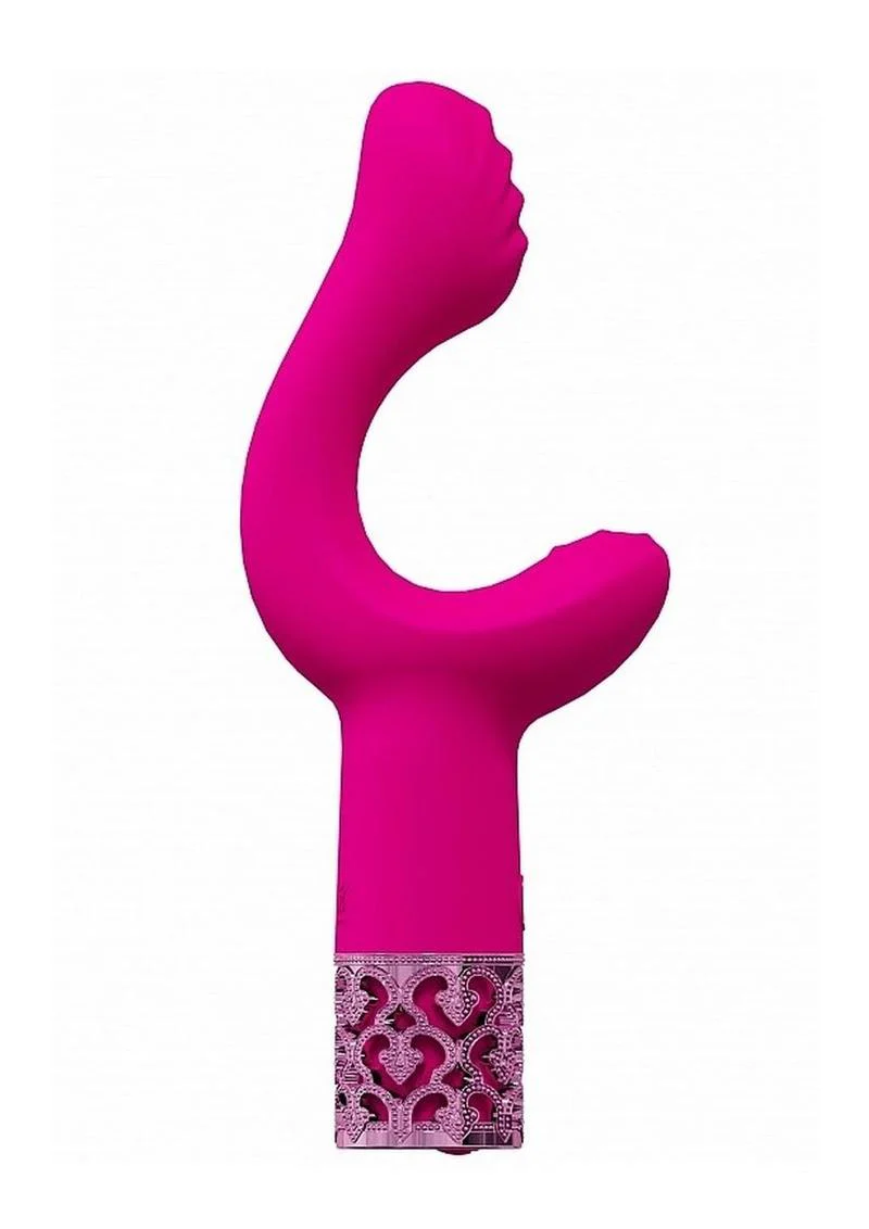 Royal Gems Majestic Waterproof Rechargeable Silicone Vibrator - Image 4