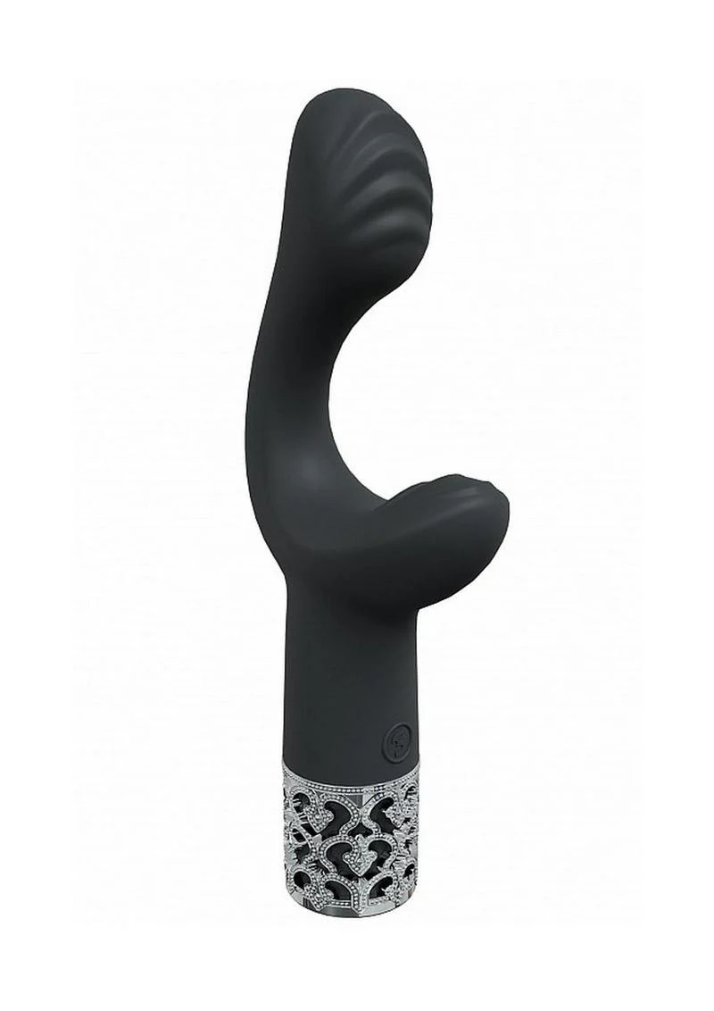 Royal Gems Majestic Waterproof Rechargeable Silicone Vibrator - Image 5