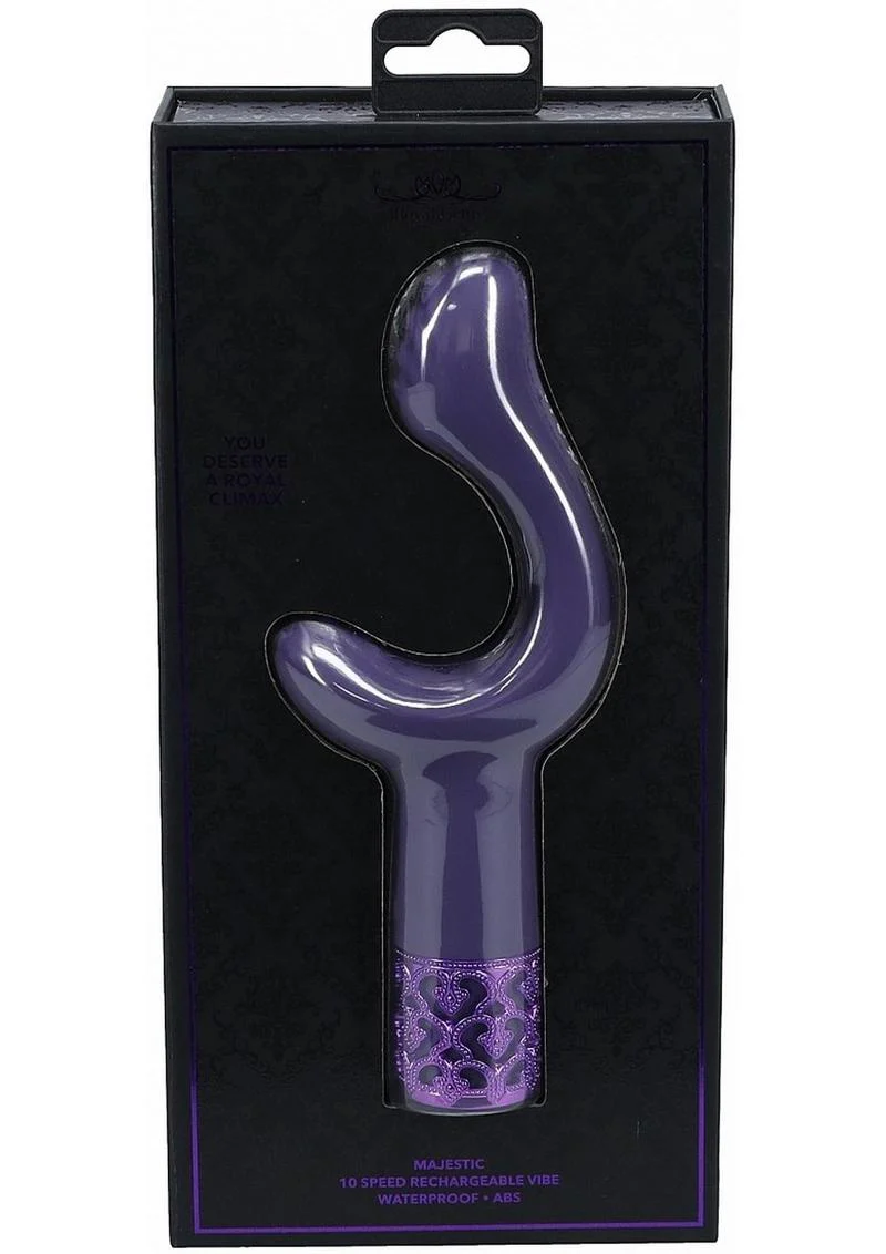 Royal Gems Majestic Waterproof Rechargeable Silicone Vibrator - Image 8