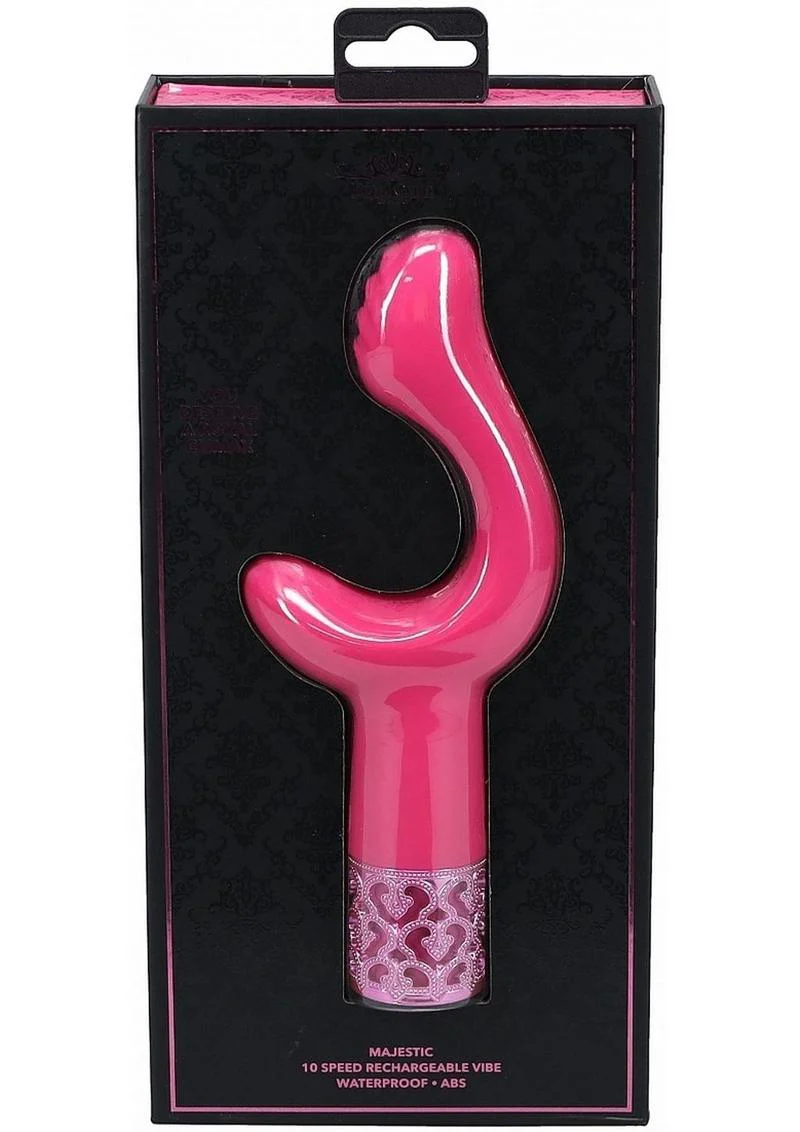 Royal Gems Majestic Waterproof Rechargeable Silicone Vibrator - Image 9